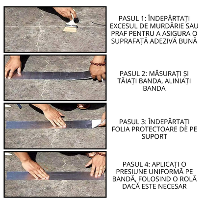 Bandă pentru crapaturi, scurgeri si infiltratii (1+1 GRATIS)