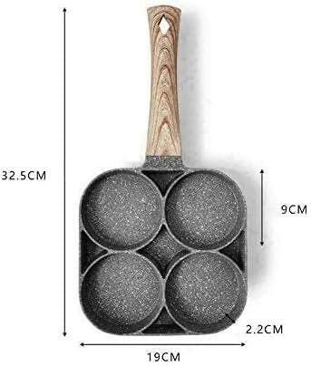Tigaie cu 4 găuri suprafață ANTIADERENTA