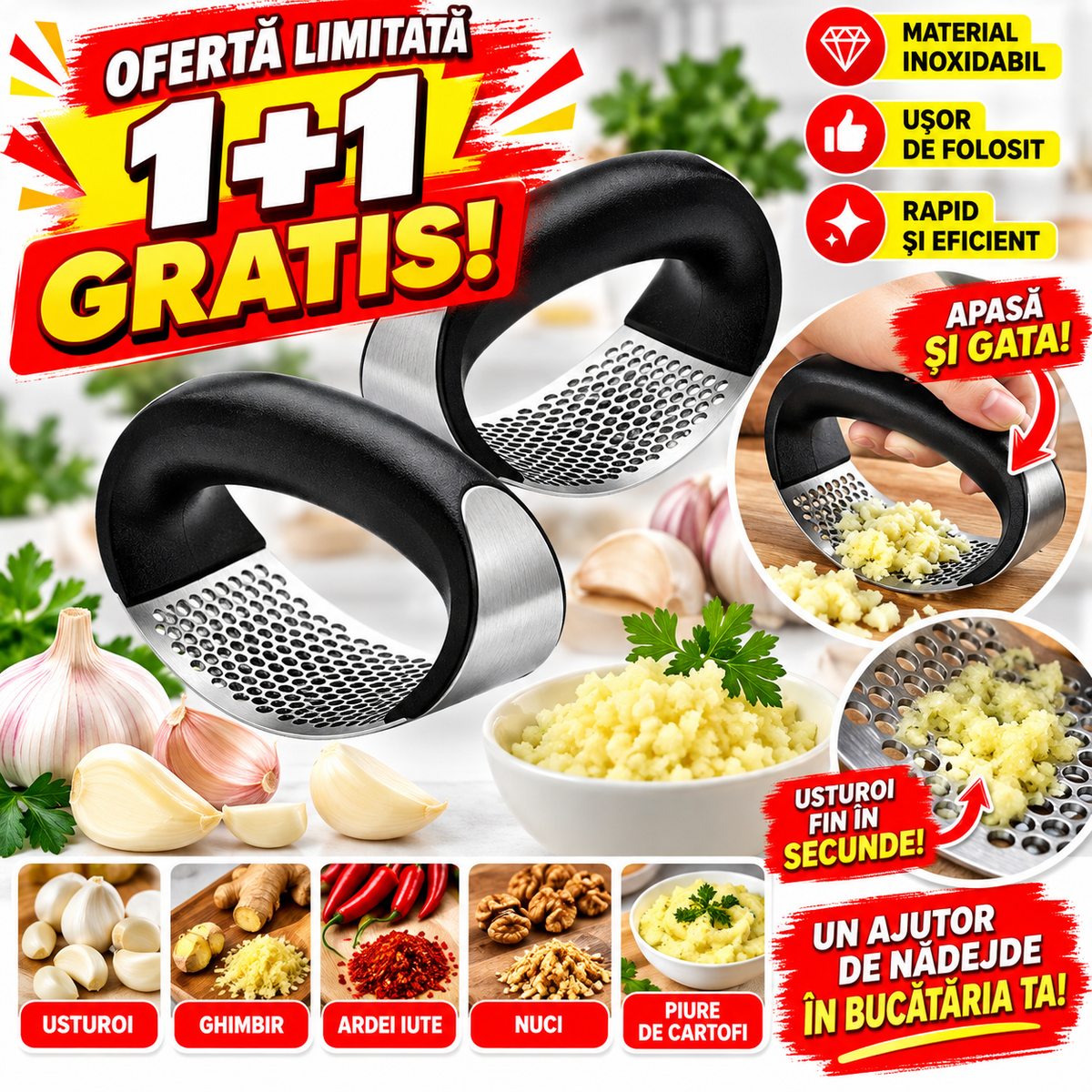 Presa pentru Legume (1+1 GRATIS)