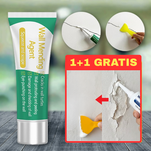 Kit alb pentru reparat pereții, fisuri sau zgârieturi | 1+1 GRATIS