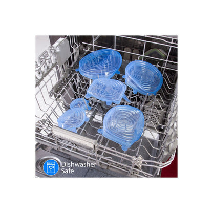 Capace din Silicon pentru Oale, Boluri și Borcane (6+6 GRATIS)