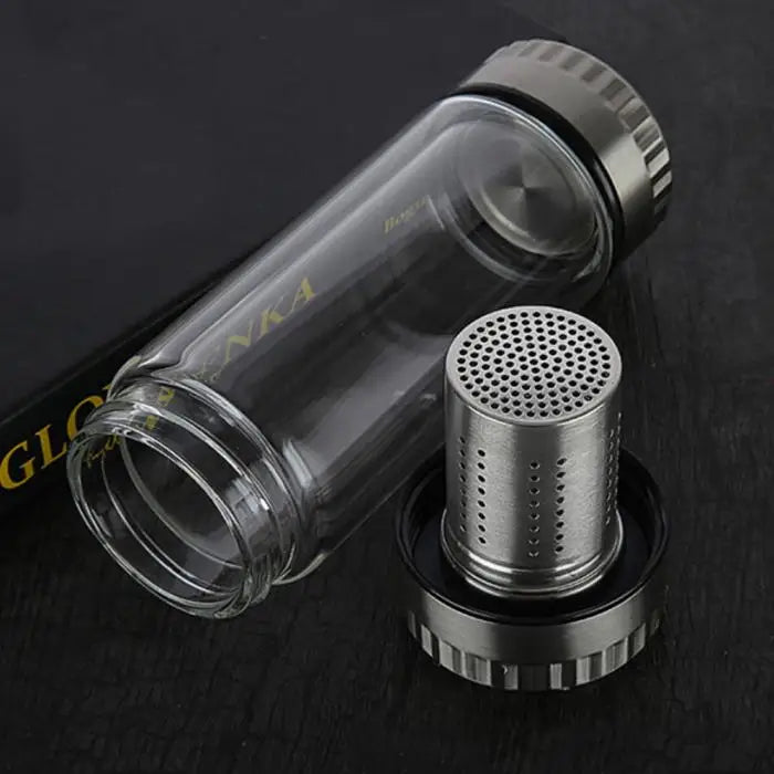 Sticla termica pentru ceai cu pereti dubli 300 ml