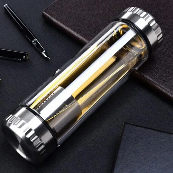 Sticla termica pentru ceai cu pereti dubli 300 ml