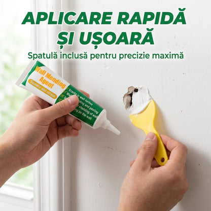 Kit alb pentru reparat pereții, fisuri sau zgârieturi | 1+1 GRATIS