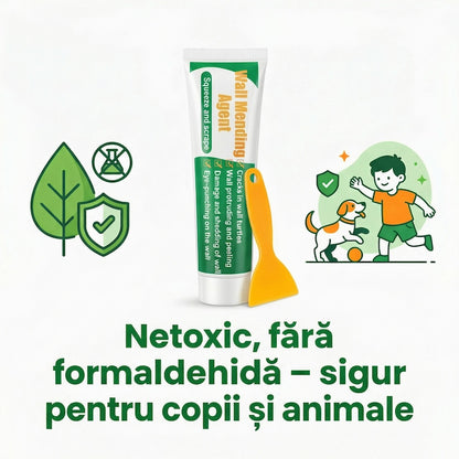 Kit alb pentru reparat pereții, fisuri sau zgârieturi | 1+1 GRATIS